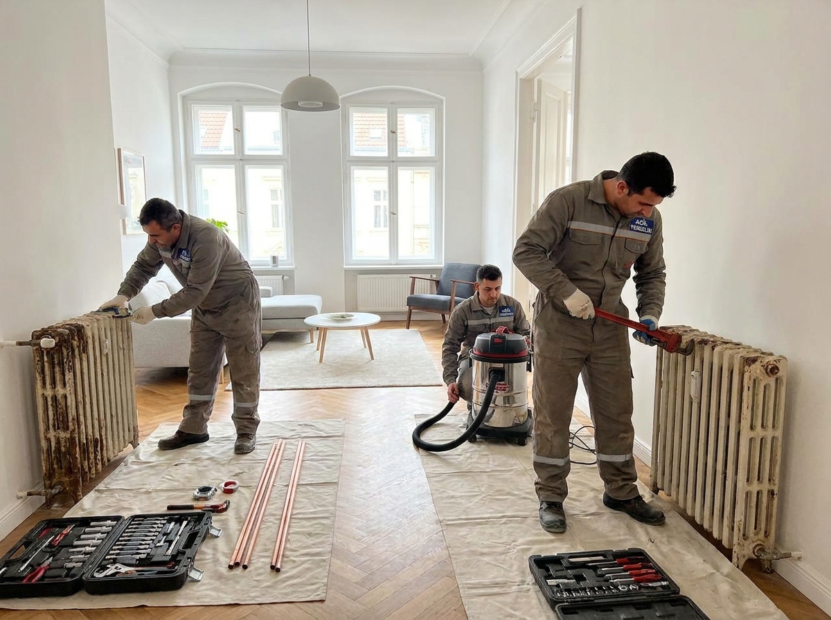 Eski Kalorifer Tesisatının Yenilenmesi